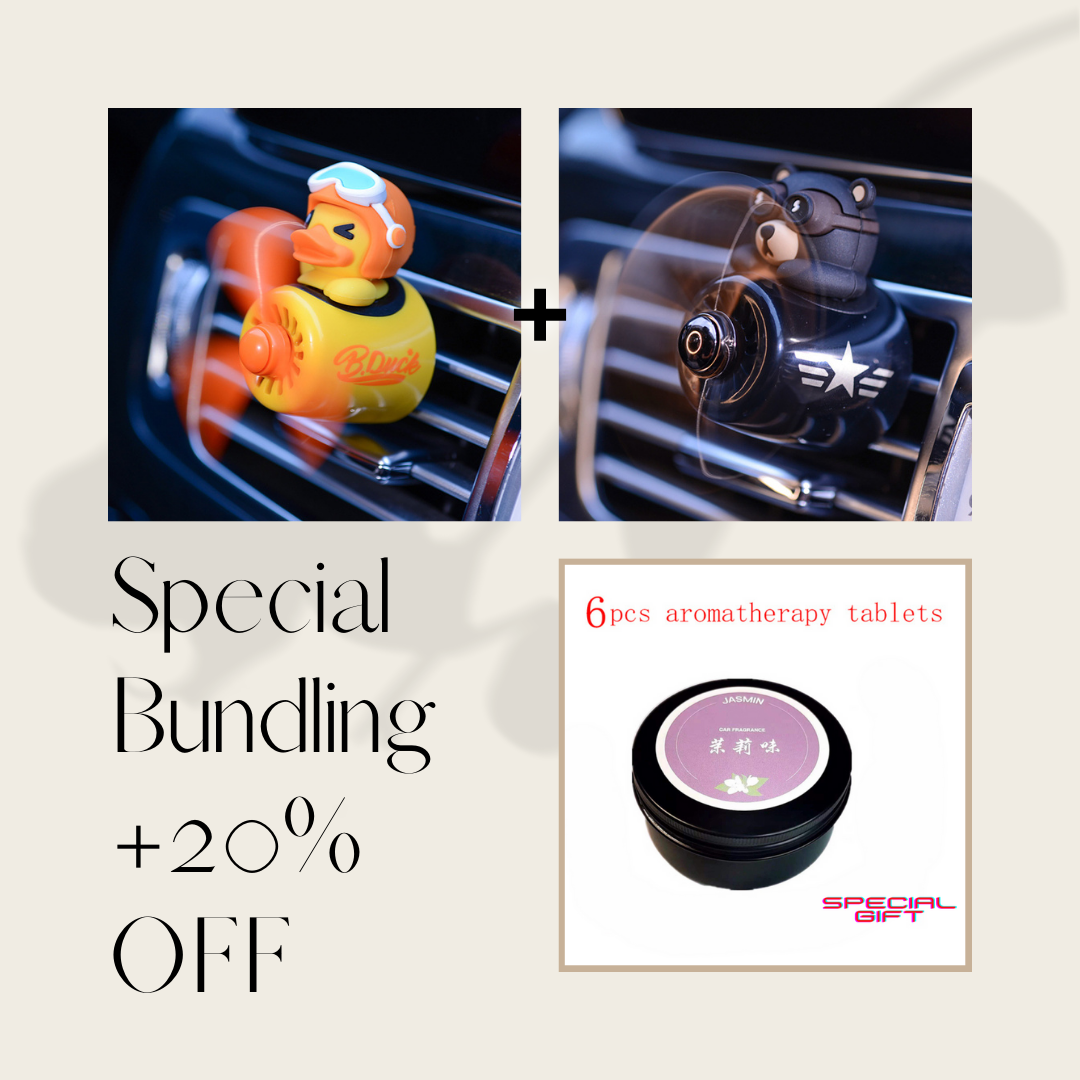 SPECIAL BUNDLE: 2 pieces Car Air Freshener + EXTRA GIFT